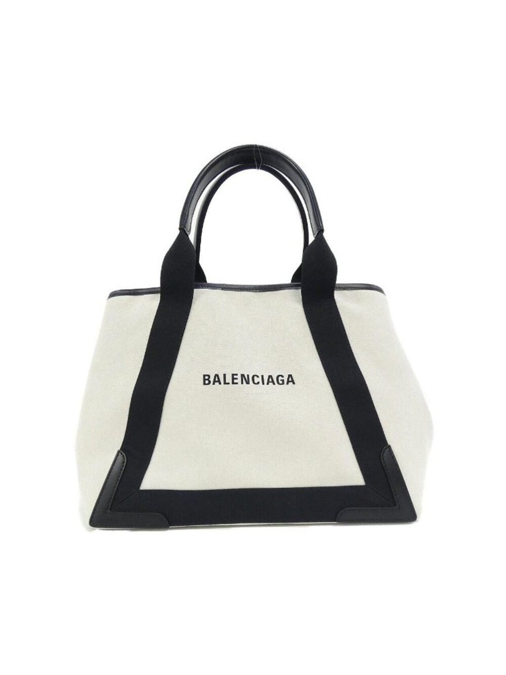 Balenciaga Navy Cabas M Shoulder Bag